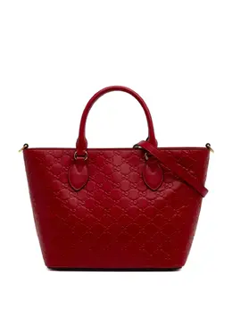Gucci Pre-Owned: Красная сумка-шоппер 