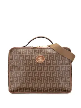 Fendi Pre-Owned: Коричневая дорожная сумка 