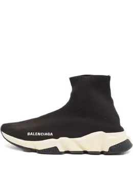 Balenciaga Pre-Owned: Чёрные кроссовки 
