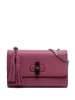 Gucci Pre-Owned: Розовая сумка через плечо 