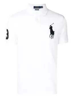 Polo Ralph Lauren: Белая футболка 