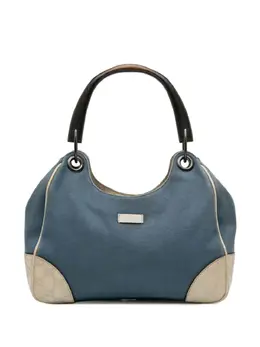 Gucci Pre-Owned: Голубая сумка 