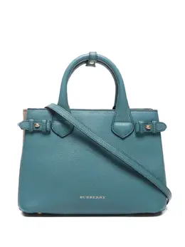 Burberry Pre-Owned: Зелёная сумка-шоппер 