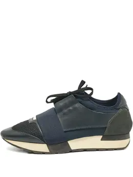 Balenciaga Pre-Owned: Синие кроссовки 