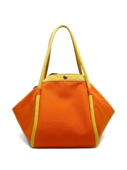 Hermès Pre-Owned: Оранжевая сумка-шоппер 