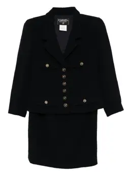 CHANEL Pre-Owned: Твидовый костюм 