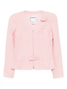 CHANEL Pre-Owned: Твидовая куртка 