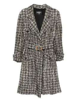CHANEL Pre-Owned: Твидовое пальто 