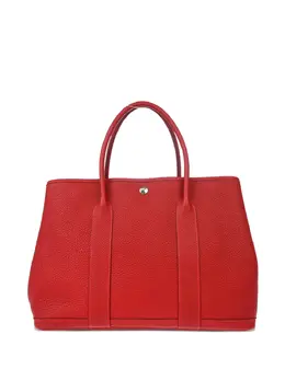 Hermès Pre-Owned: Красная сумка-шоппер 
