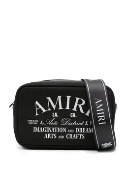 AMIRI: Чёрная поясная сумка 