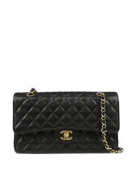 CHANEL Pre-Owned: Чёрная сумка 