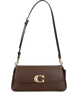 Coach: Коричневая сумка 