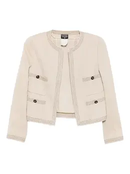 CHANEL Pre-Owned: Хлопковая куртка 