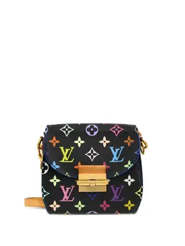 Louis Vuitton Pre-Owned: Чёрная сумка через плечо 