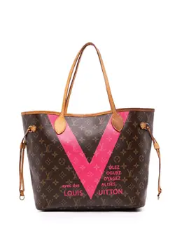 Louis Vuitton Pre-Owned: Сумка-шоппер с принтом 