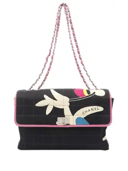 CHANEL Pre-Owned: Серебристая сумка 