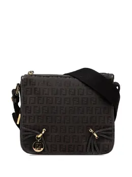 Fendi Pre-Owned: Коричневая сумка через плечо 