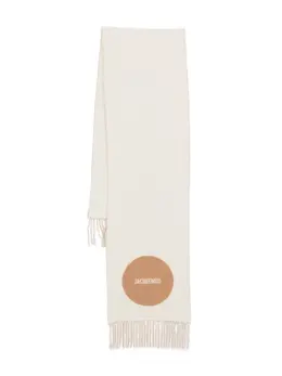 Jacquemus: Светлый шарф 