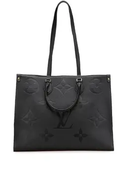 Louis Vuitton Pre-Owned: Чёрная сумка 