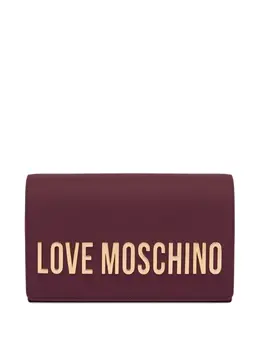 Love Moschino: Тёмный клатч 