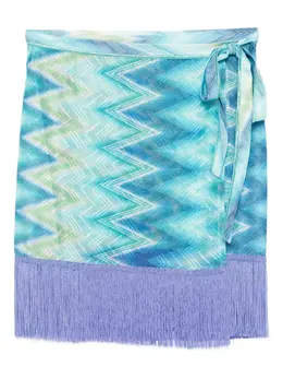 Missoni: Юбка с запахом 