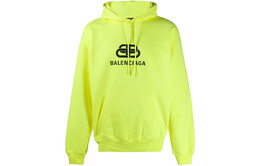 Balenciaga: Жёлтая толстовка 