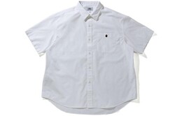A BATHING APE: Синяя рубашка 