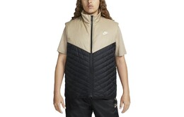 Nike: Жилет цвета хаки 