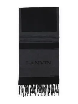 Lanvin: Шарф в полоску 