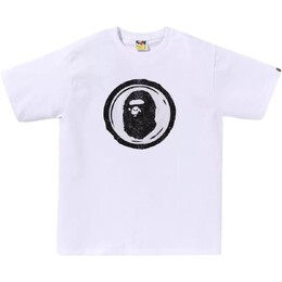 A BATHING APE: Белая футболка 