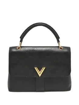Louis Vuitton Pre-Owned: Чёрная сумка-шоппер 