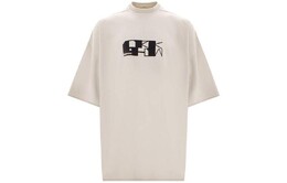 Rick Owens Drkshdw: Серая футболка 
