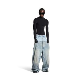 Balenciaga: Синие брюки 