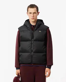 Lacoste: Чёрный жилет 