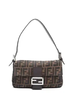 Fendi Pre-Owned: Коричневая сумка 