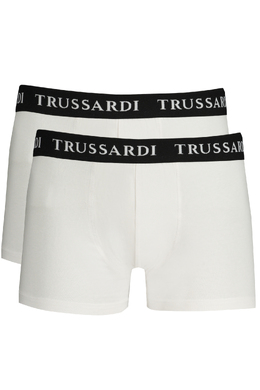 Trussardi: Белые трусы 