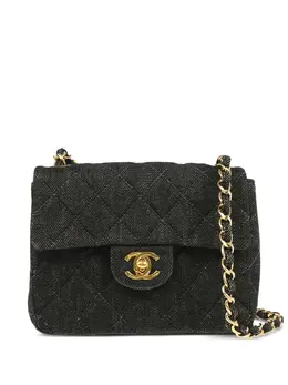 CHANEL Pre-Owned: Чёрная сумка 