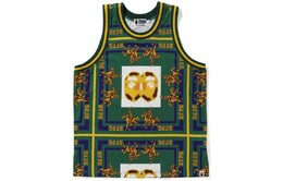 A BATHING APE: Зелёная майка 