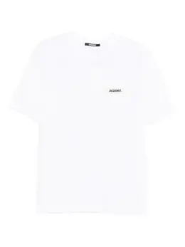 Jacquemus: Белая футболка 