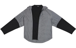 Balenciaga: Чёрная рубашка 