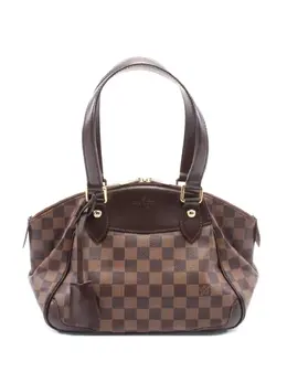 Louis Vuitton Pre-Owned: Коричневая сумка-шоппер 