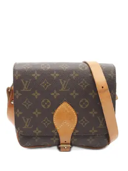 Louis Vuitton Pre-Owned: Коричневая сумка 