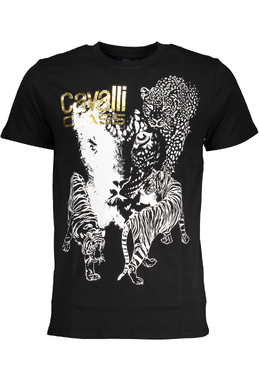 cavalli CLASS: Хлопковая футболка 