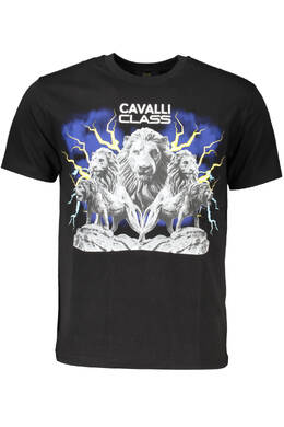 cavalli CLASS: Хлопковая футболка 