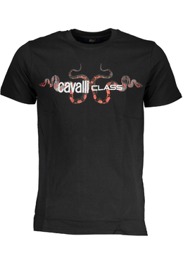 cavalli CLASS: Хлопковая футболка 