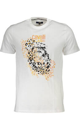 cavalli CLASS: Хлопковая футболка 