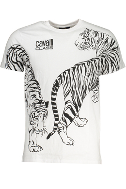 cavalli CLASS: Хлопковая футболка 