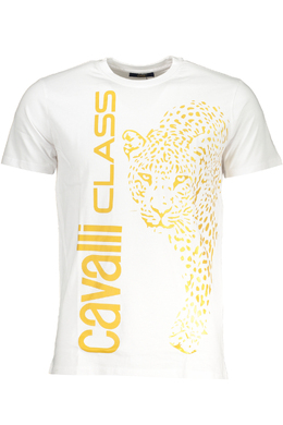 cavalli CLASS: Хлопковая футболка 