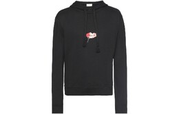 Saint Laurent: Чёрная толстовка 