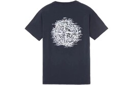 Stone Island: Тёмная футболка 